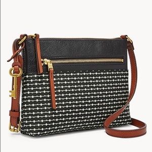 Fossil Fiona Fabric Small Crossbody